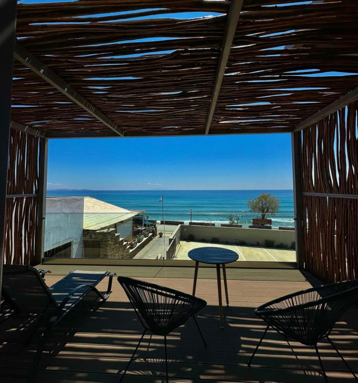 Seaside Tinos Apartment Kionia Exterior foto